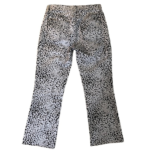 Rag & Bone High Rise Cheetah Print Raw Hem Jeans Size 24 - Picture 11 of 11